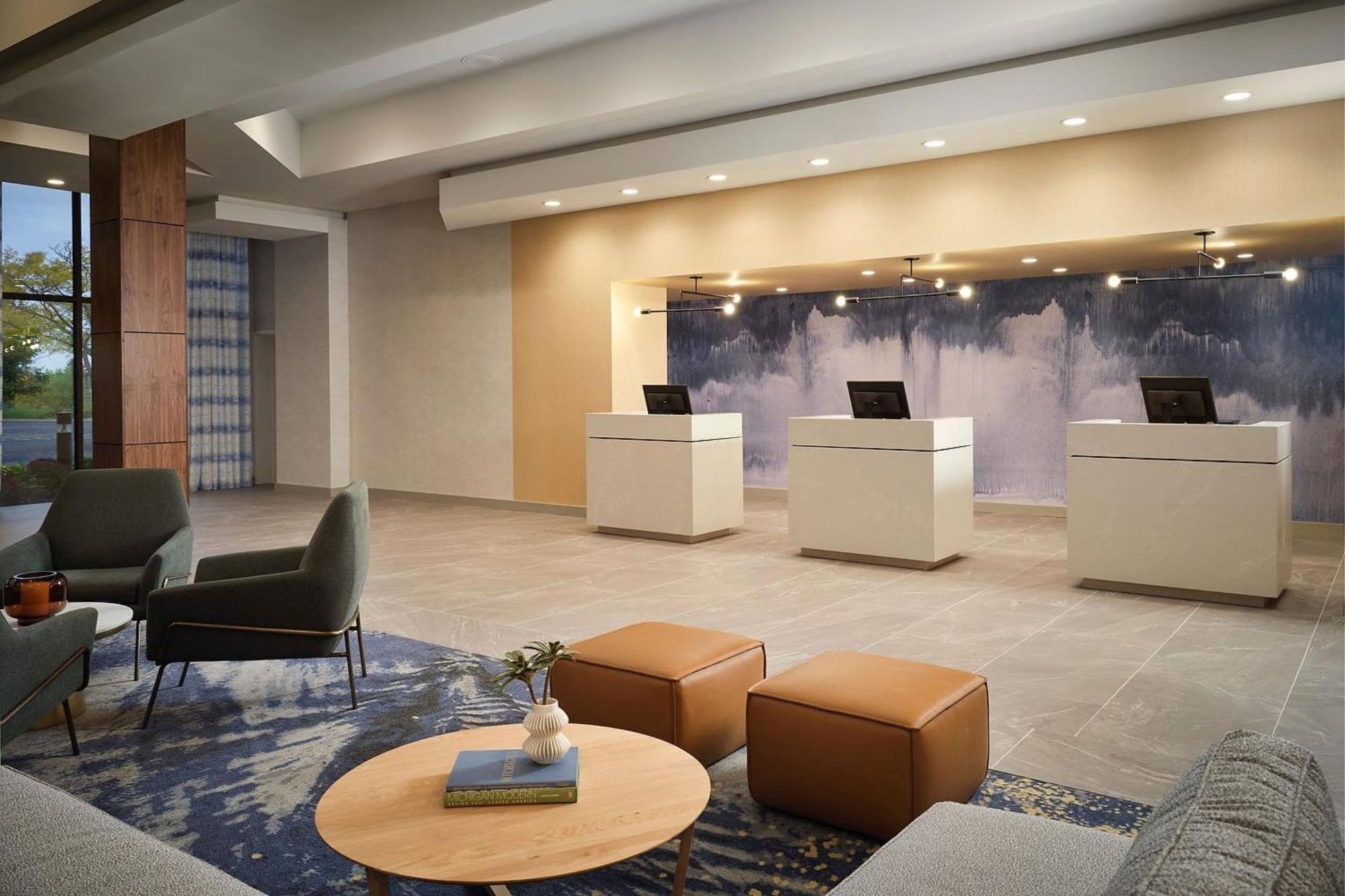 Sheraton Grand Rapids Airport Hotel Cascade Exteriér fotografie
